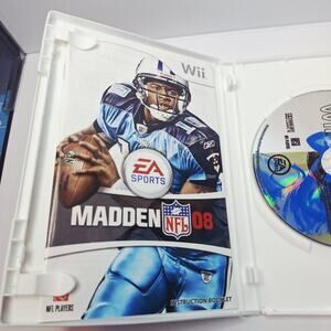 Madden NFL 08 Nintendo Wii, 2007 EA Sports Vince Young 0673